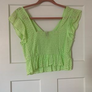 Bright green wild fable shirt